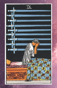 The Nine Of Swords Tarot Card