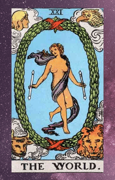 The World Tarot Card