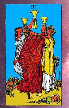 Three Of Cups Tarot