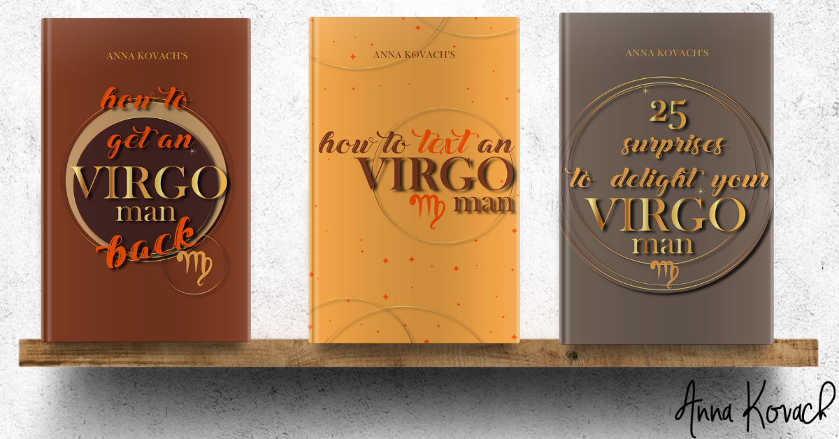 Virgo Man Secrets Bonus Books by Anna Kovach Astrologer